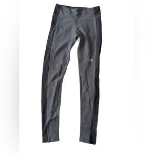 The North Face Charcoal and Black Flashdry Performance Legging Small